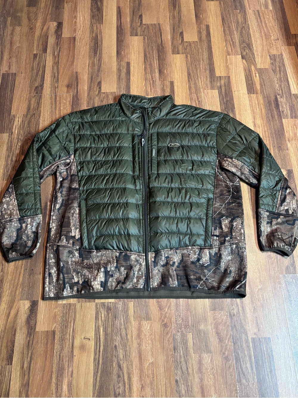 Drake Waterfowl LST Double Down Full Zip Jacket 3Xl  bottomland Endurance